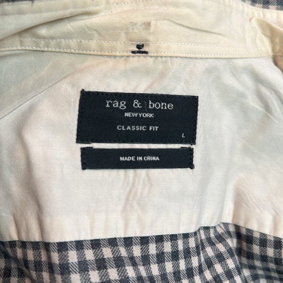 Rag & Bone classic fit button down Shirt - Picture 3 of 4
